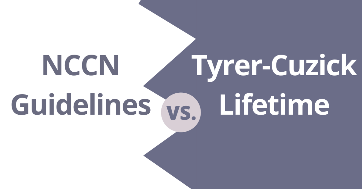 Tyrer-Cuzick and NCCN: Quick Crash Course for Breast Centers